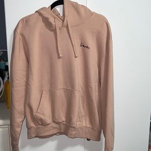 Pink Love Hoodie Sweater